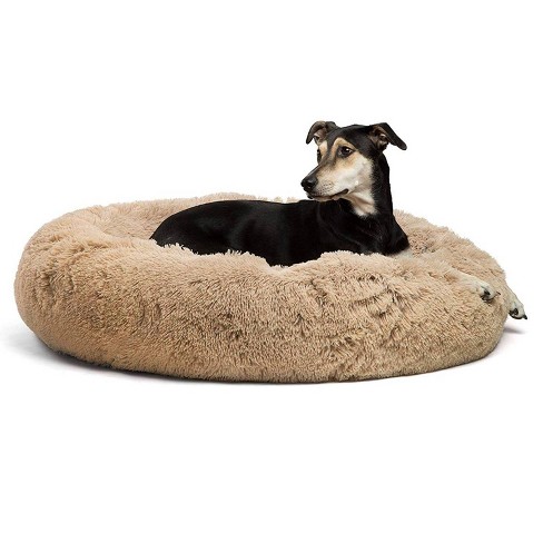 Lakeside Chenille Donut Pet Dog Bed