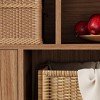 Jojoka 4-Tier Walnut Display Bookcase – Mid-Century Modern Freestanding Open Shelves with Legs,Brown - 4 of 4