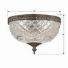 Crystorama Lighting Ceiling Mount 2 - Light Flush Mount in  English Bronze - 2 of 3