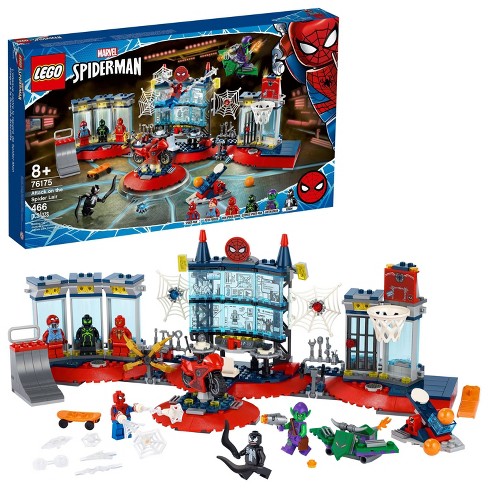 Lego Marvel Spider-man Attack On The Spider Lair Building Toy 76175 : Target
