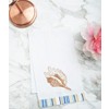C&F Home Taupe Shells Woven Kitchen Towel - 4 of 4