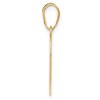 Black Bow Jewelry 14k Yellow Gold Forever Heart Pendant, 21mm - 2 of 4