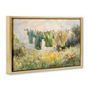 Stupell Industries Wildflower & Backyard Laundry Floating Frame Canvas Art - 2 of 4