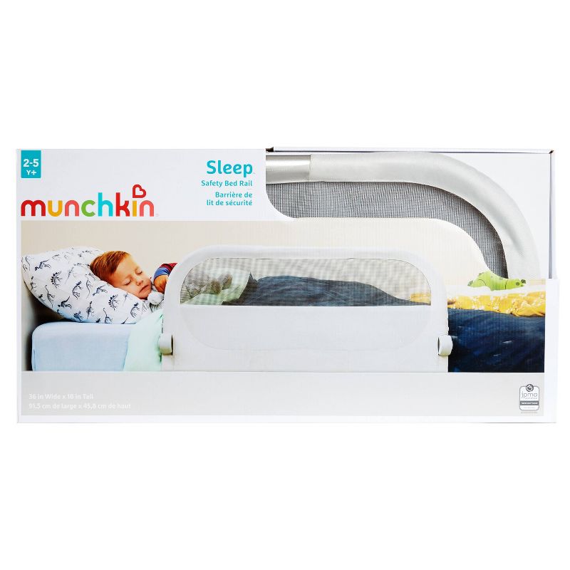 Munchkin Sleep Toddler Bed Rail, Fits Twin, Full and Queen Size Mattresses - Gray, 5 of 7