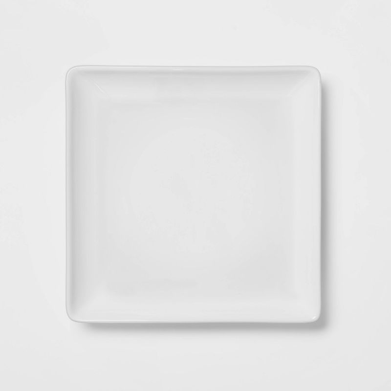 16pc Porcelain Square Rim Dinnerware Set - Threshold&#8482;, 4 of 7