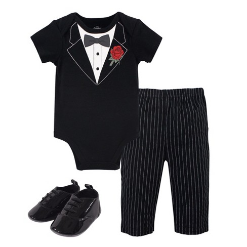  Printed Tuxedo with Bow-Tie Suit Father & Son Tux Men's T-Shirt  & Baby Bodysuit Dad Black Small/Son Black Newborn (0-3M): Clothing, Shoes &  Jewelry