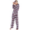 Women's Three-Piece Pajama Set - White Mark - 3 of 3