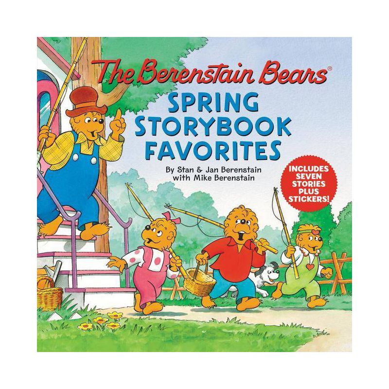 Berenstain Bears Spring Storybook Favorites : Includes Seven Stories Plus Stickers! - (Hardcover) - by Stan Berenstain &#38; Jan Berenstain, 1 of 2