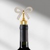 Unique Bargains Bottle Stoppers Thin Bow Style Zinc Alloy Aluminum Alloy TPR 3.82"x1.81"x0.79" 1 Pc - 2 of 3
