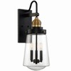 Savoy House Macauley 3 - Light Wall Light in  Vintage Black/Warm Brass - 3 of 4