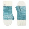 Heat Holders® Women's Sloane Feather Knit Mittens | Insulated Cold Gear Gloves | Advanced Thermal Yarn | Warm, Soft + Comfortable | Plush Lining | Winter Accessories | Men + Women’s Gift - 3 of 4