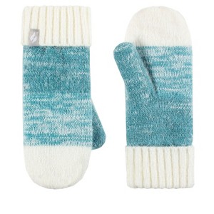 Heat Holders® Women's Sloane Feather Knit Mittens | Insulated Cold Gear Gloves | Advanced Thermal Yarn | Warm, Soft + Comfortable | Plush Lining | Winter Accessories | Men + Women’s Gift - 1 of 2