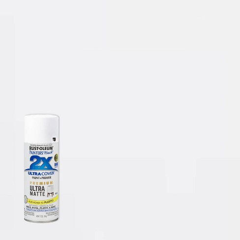 Rust-Oleum Plastic Primer Spray, White - 12 oz can