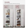 Tall Corner Cabinet with 2 Doors and 4 Adjustable Shelves - 4 of 4