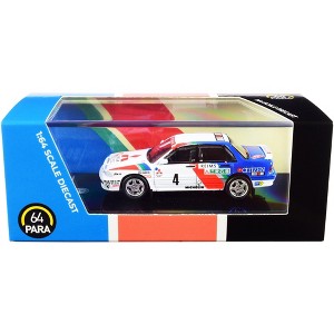 Mitsubishi Galant VR-4 #4 Monte Carlo Rally (1991) 1/64 Diecast Model Car by Paragon - 1 of 3