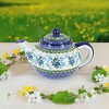 Blue Rose Polish Pottery 101 Kalich Teapot - 2 of 2