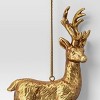 Christmas Resin Gold Reindeer Ornament - Wondershop™ - 3 of 3