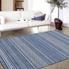 4x4 Round Rug, Washable Dining Room Area Rug Soft Kitchen Circle Rug, Bohemian Non-Slip Non-Shedding Printed Carpet for Bedroom Entryway Bathroom - 4 of 4