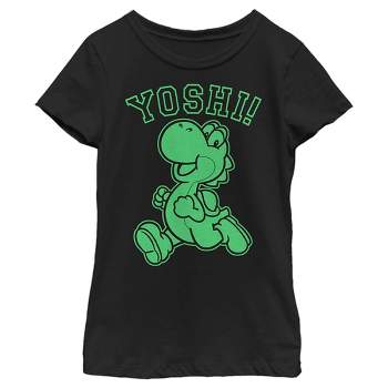 Girl's Nintendo Yoshi Character Run T-Shirt
