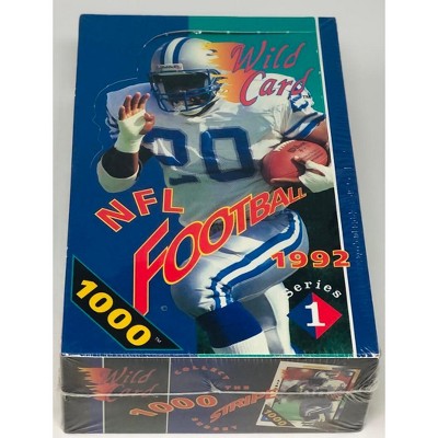 1992 Wild Card Series 1 Football Box