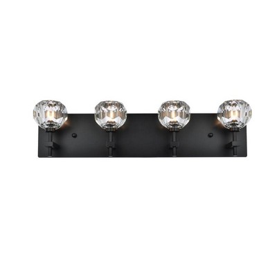Elegant Lighting Graham 4 - Light Sconce in  Black