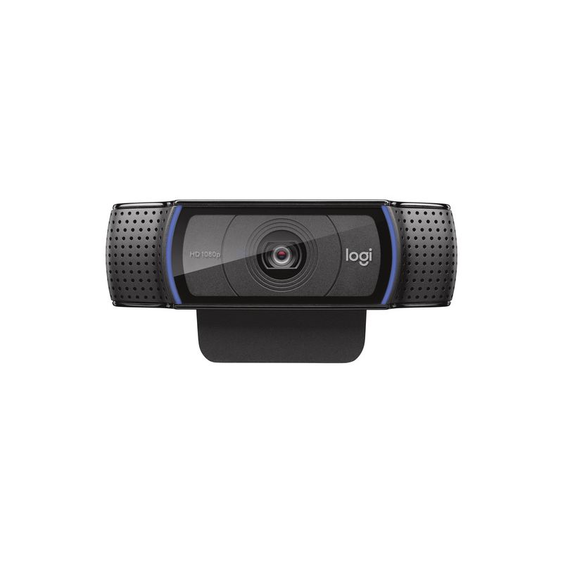 Logitech C920E Business Webcam - 1920 x 1080 Maximum Video Resolution - Built-in Dual Omni-Directional Microphones - External Privacy Shutter, 1 of 7
