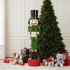 Rbied 63.60 in. H Classic Metal Christmas Nutcracker for Indoor Outdoor Holiday Standing Decor (1-Pack) - 2 of 4