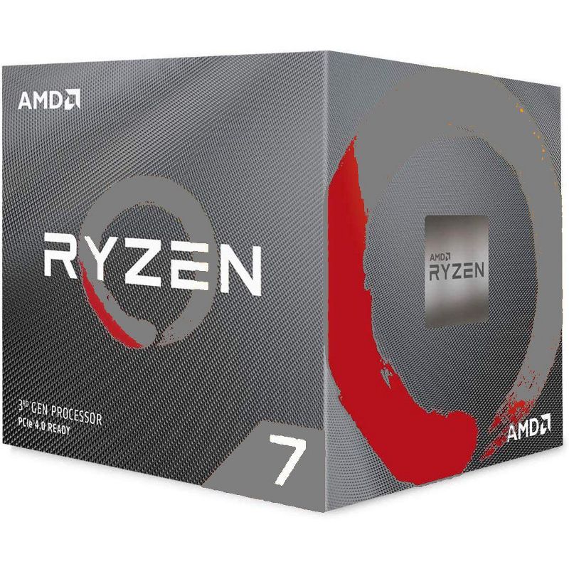AMD Ryzen 7 3700X 8-Core, 16-Thread Unlocked Desktop Processor with Wraith Prism LED Cooler, 2 of 5