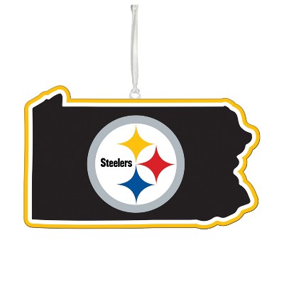  Evergreen Pittsburgh Steelers State Ornament 