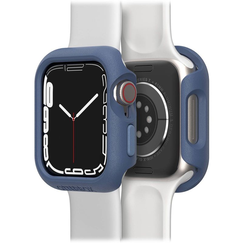 OtterBox Apple Watch Series 9/8/7 41mm Bumper Case - Baby Blue Jeans, 1 of 6