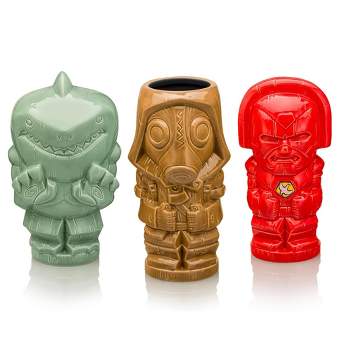 Beeline Creative Geeki Tikis The Suicide Squad Ceramic Mugs | Set of 3