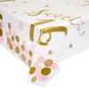Blue Panda 3-Pack Sweet 16 Birthday Party Supplies, Tablecloths for Girls 16th Birthday Table Decorations, Pink and Gold Party Supplies, 54x108 in - 4 of 4