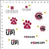 Chapman University Spirit Logo 50Ct Sticker Packs Miscellaneous 50 Ct. Sticker Pack - 2 of 4