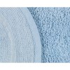 Double Ruffle Collection Cotton Ruffle Pattern Tufted Bath Rug - Home Weavers - 4 of 4