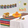 Beistle Fiesta Fabric Table Runner, 11.5" x 6', (1/Pkg) Multicolored - 2 of 4