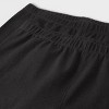 Girls' Adaptive 2pk Mid-Length Bike Shorts - Cat & Jack™ Black - 3 of 3