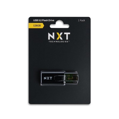 NXT Technologies 128GB USB 3.2 Type-A Flash Drive Black (NX61119)