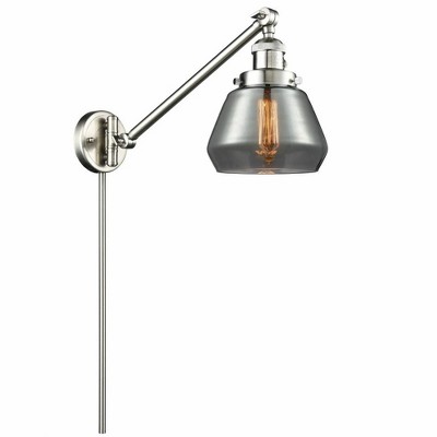 Fulton - 1 Light Swing Arm Wall Sconce In Industrial Style-25 Inches Tall and 8 Inches Wide
