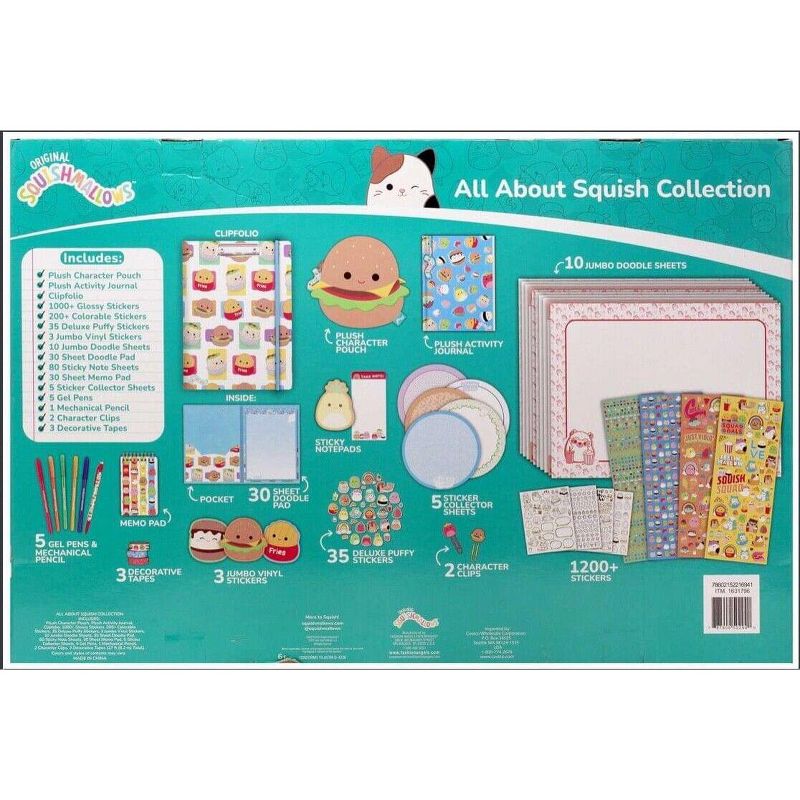 Squishmallows All About Squish Stationery Super Set | Food, 3 of 4