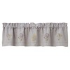 Park Designs Flowers Embroidered Lined Valance 60'' x 14'' - 2 of 3