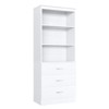 Besiost 24-In Closet Organizer System with Wooden Drawers - 2 of 3