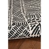 Washable Cayden Rug Ivory/Black - Linon - 4 of 4