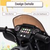 White 6V Licensed Ride On Motorcycle For Kids Toddlers With Music Headlight Electric Dirt Bike Ages 18 Months To 5 Years White - 4 of 4