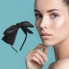 Unique Bargains Exquisite Gauze Shiny Silk Bow Headband 1 Pc - 2 of 4