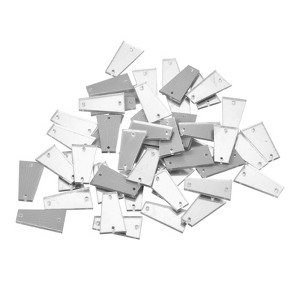 Unique Bargains Flat Back Acrylic Irregular Mirror for Evening Dresses Cloth 50 Pcs - 1 of 4