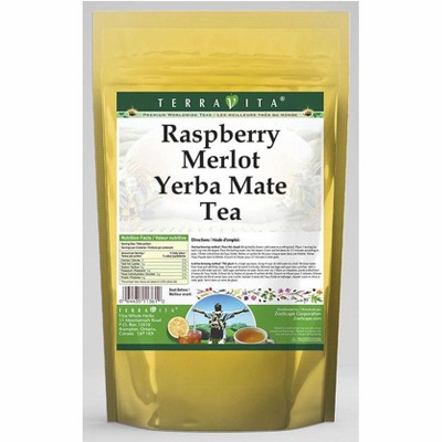 TerraVita Raspberry Merlot Yerba Mate Tea (25 tea bags, ZIN: 566774, 1-Pack)