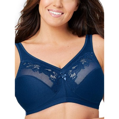 navy blue minimizer bra