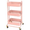 We R A La Cart Storage Cart With Handles-Pink - 2 of 3