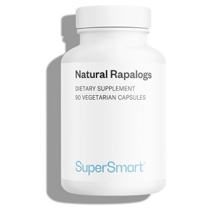 SuperSmart Natural Rapalogs - with EGCg, Fisetin, Trans-resveratrol, Curcumin Phytosome | Non-GMO & Gluten Free - 90 Vegetarian Capsules - 1 of 1