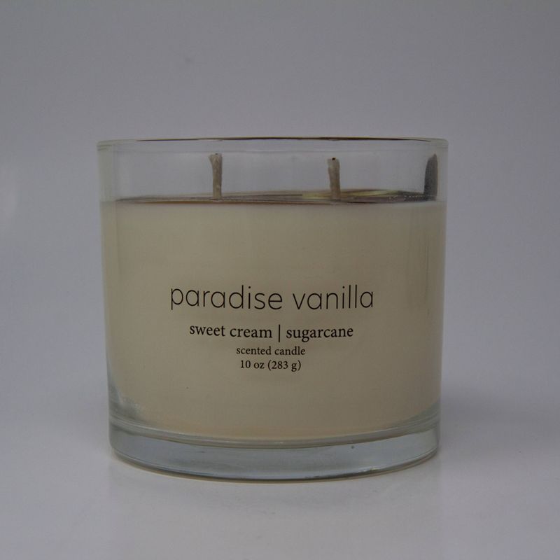 Glass Jar 2-Wick Paradise Vanilla Candle - Room Essentials™, 2 of 7